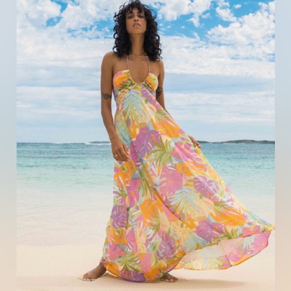 Billabong Maxi Halter Dress - Picture 11 of 11